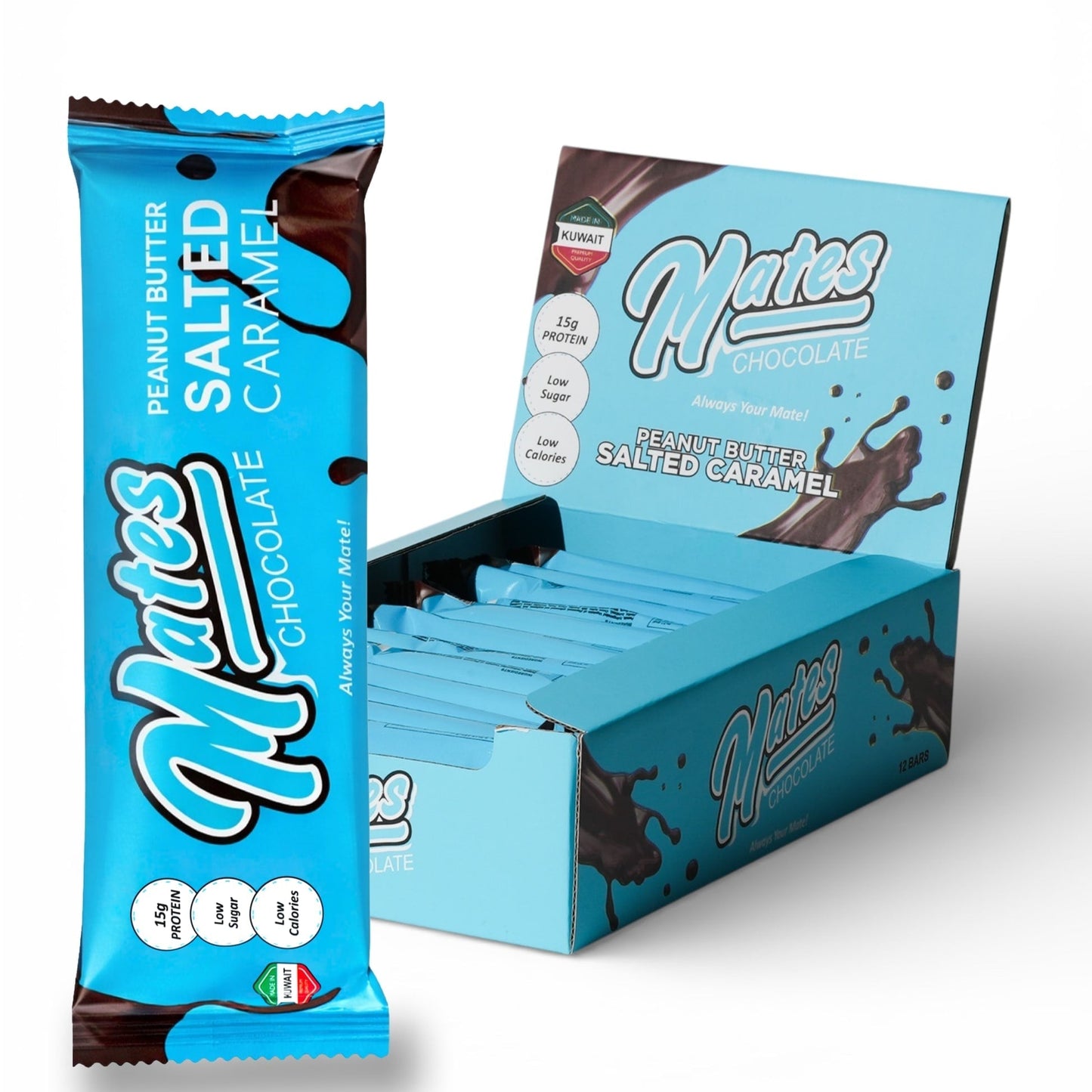 MATES Peanut Butter Protein Bar (54g*12pcs)